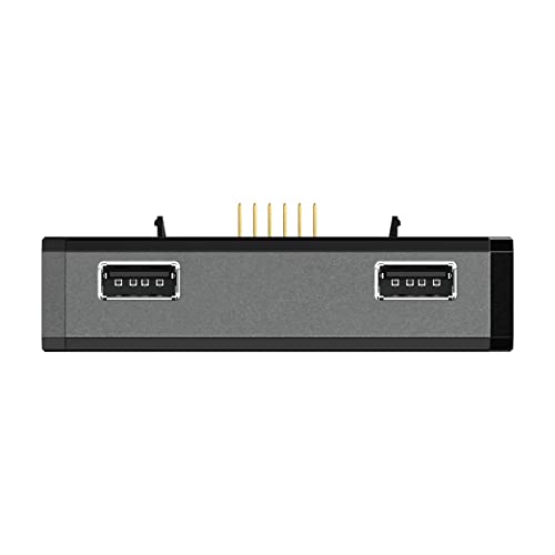 Argon Forty USB Expansion Hub for Raspberry Pi Zero 2 W | 2 x USB Ports | 100 Mbps | Linux