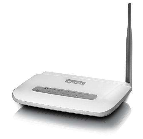 Netis DL4311 2.4GHz Wireless N150 ADSL2+ Modem Router 150Mbps