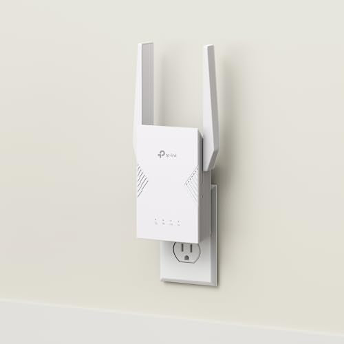 TP-Link 802.11ax RE223BE Dual-Band Wireless Range Extender | 3200 Mbps | 2400 sq. ft | RJ45 Connector