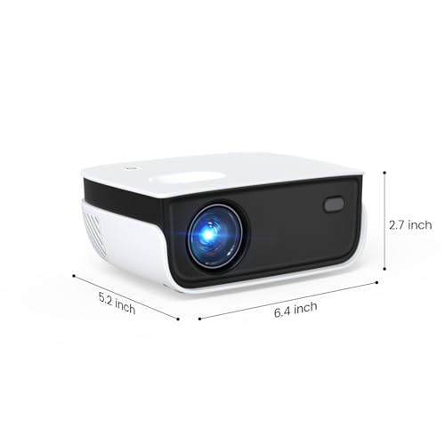NICPOW Portable Projector RD850 1280x720 7500 Lumens LED LED Projector