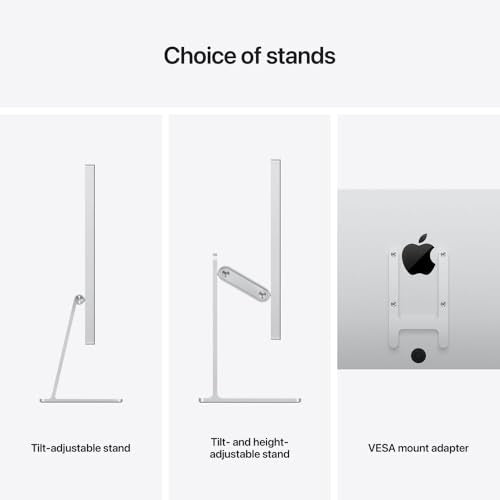 Apple 6.61 x 13.89 x 18.82 inches MYJK3LL/A 5K Display with Ultra Wide Camera and Mic Array