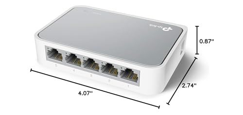 TP-Link TL-SF1005D 5-Port Unmanaged Ethernet Switch 10/100Mbps RJ45