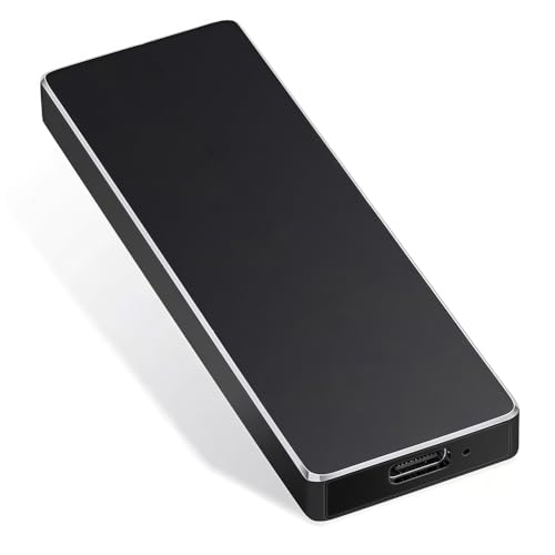 Portable SSD 2TB 256-Bit Encryption USB 3.1 Type-C External Storage