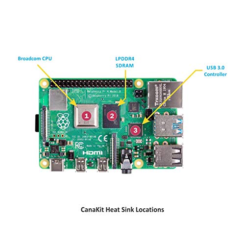 CanaKit 2GB Raspberry Pi 4 Model 99279 Linux 1.5 GHz Quad Core