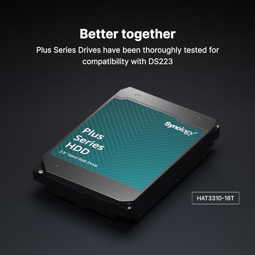 Synology DS223 2-Bay NAS Network Attached Storage