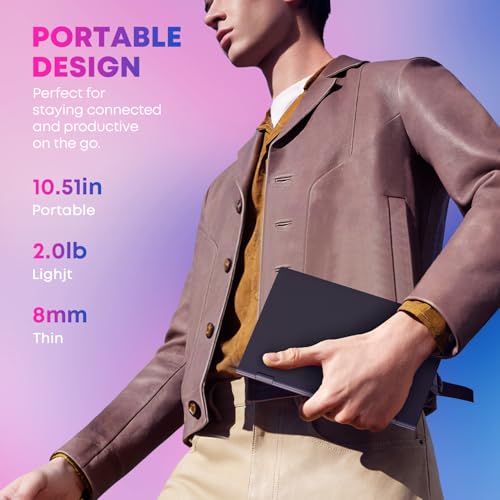 CHUWI 10.51" 2-in-1 Touchscreen Laptop N150 1920x1200 3.6GHz SSD 512GB 16GB RAM