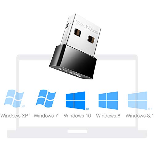 Cudy 650Mbps USB WiFi Adapter WU650 802.11ac Dual Band Wireless Dongle