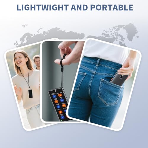 CAWRUGA 6.38 x 3.43 x 1.46 inches 150 Languages AI Online Offline Translation Device