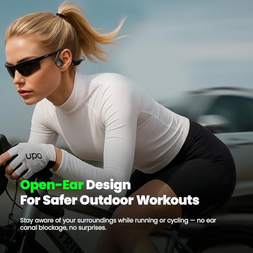 Pupabiflor Open Ear Headphones 1 Count X3 Bluetooth 6.0 Wireless Titanium