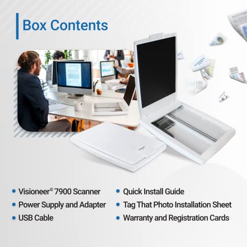 Visioneer 7900 USB Flatbed Scanner 1200 DPI 24 bpp Document