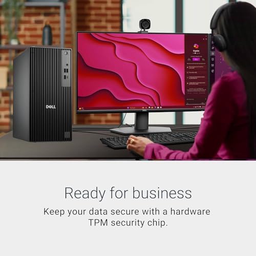 Dell 12.77in QCT1250 Pro Tower Desktop PC Windows 11 4K 2560x1440