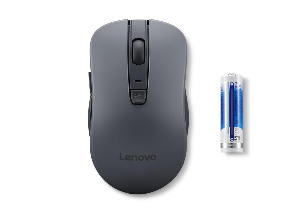 Lenovo 5.3in WL310 Bluetooth Optical Mouse 1600DPI Wireless Right-Handed