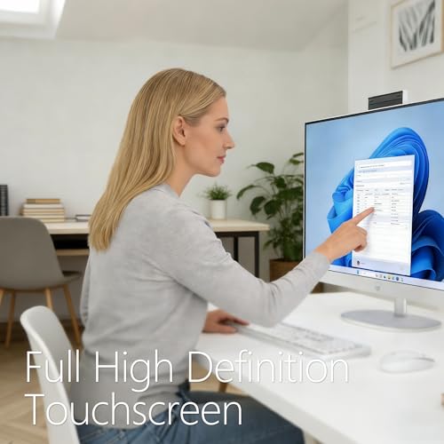 HP 27" cr100t FHD 1920x1080 Touchscreen All-in-One PC