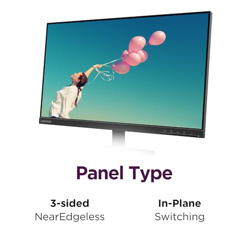 Lenovo 23.8" 68C2KCC1UZ FHD 1080p 100Hz IPS Monitor