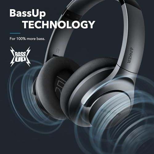 Soundcore Life Q20 A3025 Wired/Wireless Noise Cancelling Headphones 40mm Dynamic Driver 60h Battery Life