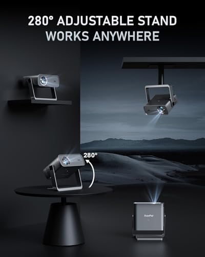 XuanPad S12 1.1 Throw Ratio 1080P 4K Decoding LCD Standard Projector