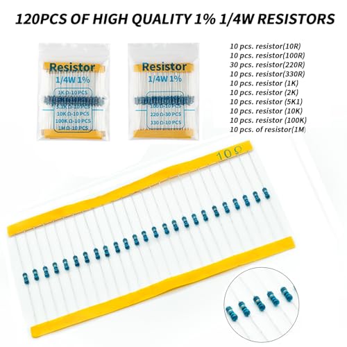 REXQualis 400pcs Electronics Component Fun Kit Model 4328435175