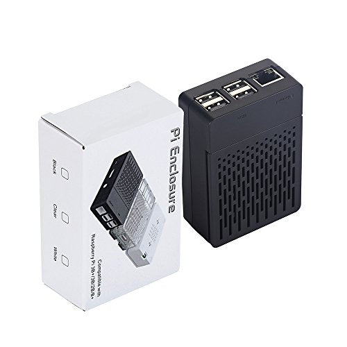 iUniker Mini ITX Raspberry Pi Case IU-RP-088-BTTT 30mm Cooling Fan ABS Case