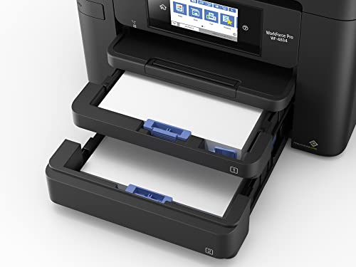Epson WorkForce Pro 4834 All-in-One Multifunction Printer, 4800 x 2400, 25 ppm, Inkjet