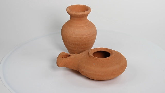 THE JERUSALEM GIFT SHOP SINCE 2004 4x1.2x3.2 in HOL Handmade Oil Lamp