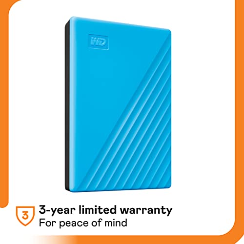 WD 2TB My Passport Portable External Hard Drive WDBYVG0020BBL-WESN