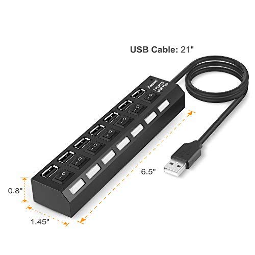 Parts Express 7-Port USB 2.0 Hub Model 689421