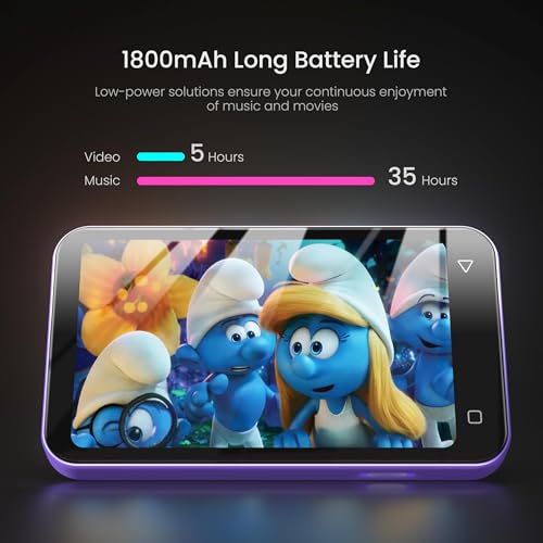TIMMKOO 4 Inch Q8 80GB LCD Multimedia Player with Touchscreen, Bluetooth, FM Radio, and Video Playback