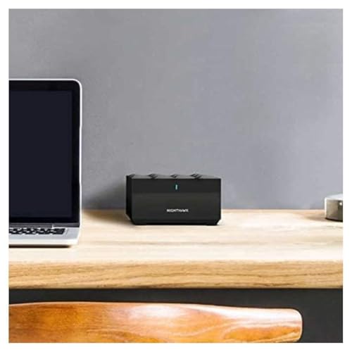NETGEAR MK63-100NAR 3-Pack Wi-Fi 6 Dual-Band Whole Home Mesh System 1800 Mbps