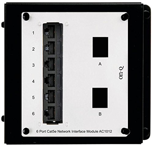 Legrand 6 Port AC1012 CAT5e Network Interface Module