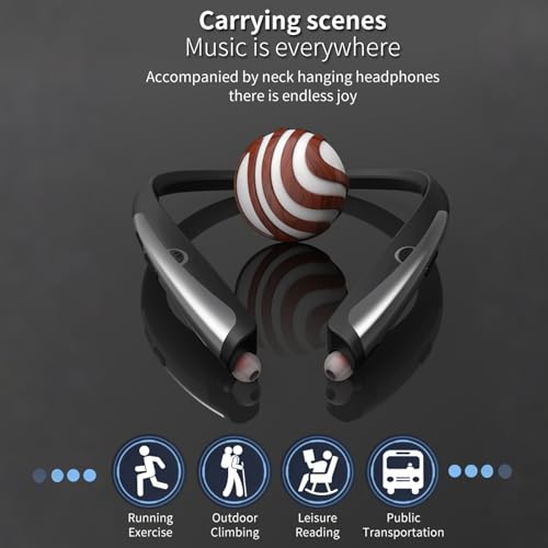 Tyxmere Neckband HX803 Bluetooth 5.3 Headphones with Noise Cancelling