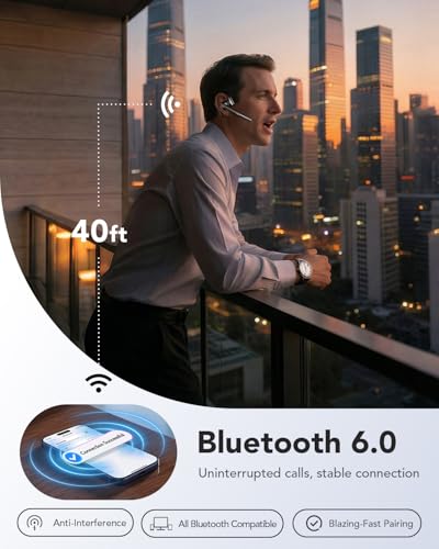 Bravego A6 Bluetooth Headset V6.0 Open Ear Wireless Earpiece