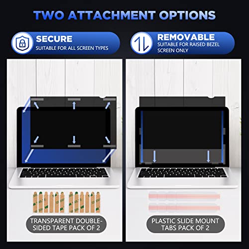 Magicmoon 15.6" Privacy Filter 1920x1080 16:9 Glossy/Matte
