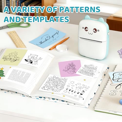TENGYI C9 Mini Printer 200 DPI Portable Thermal Label Maker