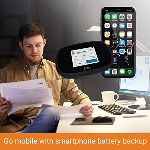 Inseego MiFi 8000 Dual-Band 1200Mbps Mobile Hotspot Wi-Fi 5 802.11ac