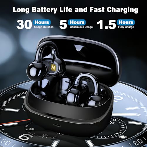 poodays Wireless Translating Earbuds B0G8VSR25P AI Translation 164 Languages Open Ear Bluetooth
