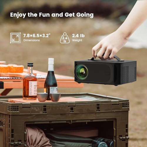 ONOAYO 4K Portable Projector Model ONO3 Pro 1920x1080 Display LCD