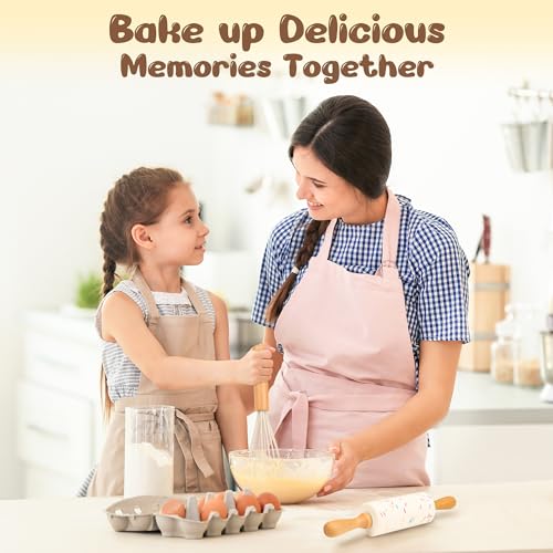 LUOLAO Common Size D1-Cookingset-001 Wooden Kids Knife Set