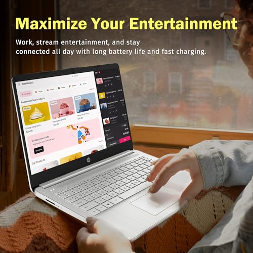 HP 14" HP Stream 128GB Intel Processor N150 4GB RAM Windows 11 S 1366x768p LED