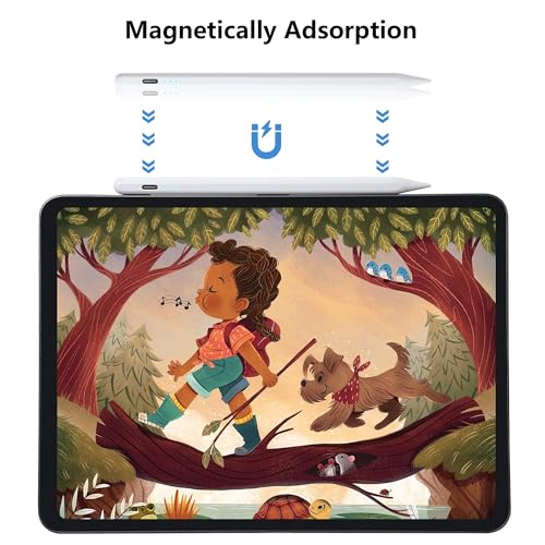 Waiktyne Stylus Pen for iPad A16 A15 A14 A13 11th 10th 9th 8th 7th 6th Gen, iPad Air M2 M1 5th 4th 3rd Gen, iPad Pro 12.9 11-inch 4th 3rd 2nd 1st Gen, iPad Mini A17 Pro 7 6 5