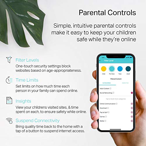 TP-Link Deco S4(3-Pack) Dual-Band 802.11ac Whole Home WiFi System, 1200 Mbps, Ethernet Connectivity, 5500 Sq. Ft. Coverage