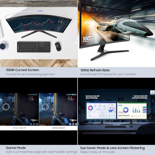 Samsung 32 Inch LS32D39DGANXZA FHD 1080p 100Hz LED Monitor