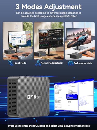 GMKtec Mini PC G3 PRO Intel Core i3-10110U 4K 60Hz HDMI LED Mini Computer