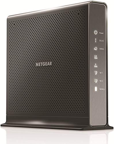 NETGEAR 1 Count C7100V 1900 Mbps Dual-Band Wireless Cable Modem Router Combo