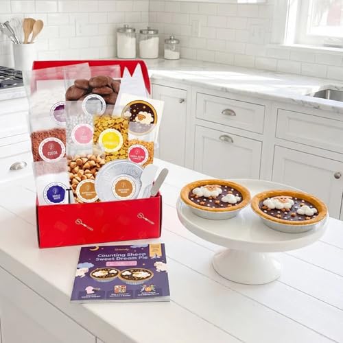 Baketivity 1 Ounce Counting Sheep Sweet Dream Pie Kids Baking Kit Pastry Baking Mix