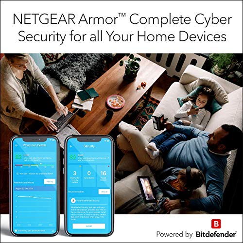 NETGEAR Orbi CBR750 Tri-Band Wireless Router Wi-Fi 6 4.2 Gbps Ax 4 Device Copper 100-240 V