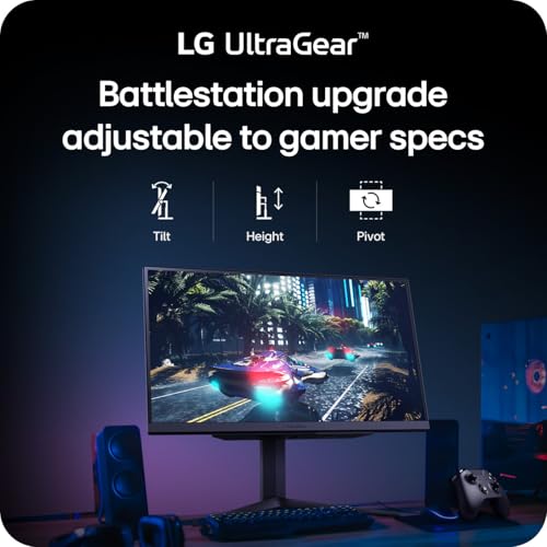 LG 27GR83Q-B 27 Inch QHD Ultra Wide 2560x1440 240Hz IPS Monitor