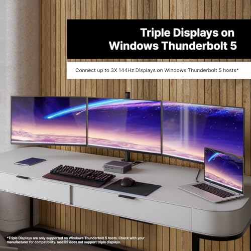 CalDigit TS5 PLUS Thunderbolt 5 Dock 20 Ports 330W Power Delivery