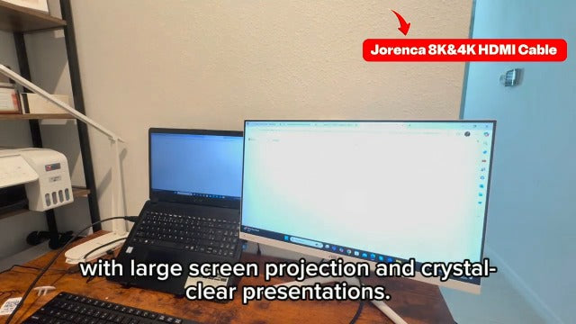 Jorenca 6.6 Feet HDMI Cable H 4K@60Hz 60Hz