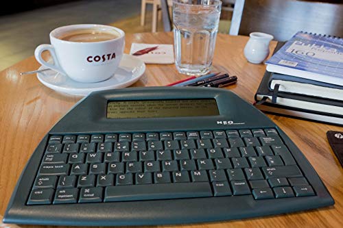 Alphasmart 12.4" NEO-AA-0410-10971-AQ QWERTY USB Handheld Word Processor
