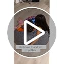 MAXYOYO Kids Bean Bag Chair, Model K01-BE, Beige